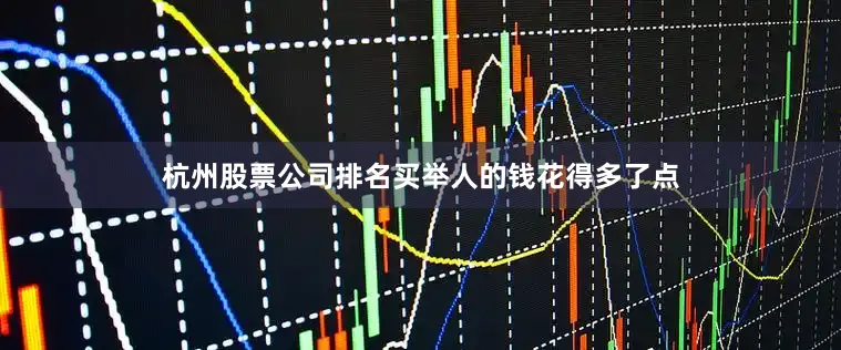 杭州股票公司排名买举人的钱花得多了点