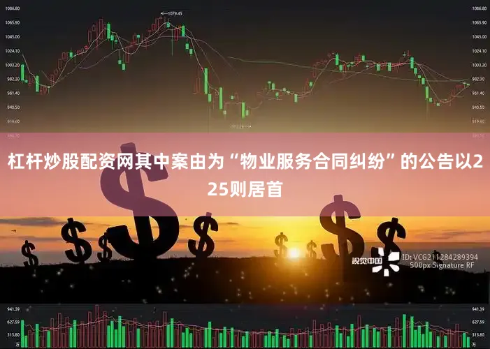 杠杆炒股配资网其中案由为“物业服务合同纠纷”的公告以225则居首
